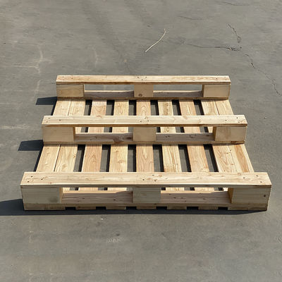 Bon prix Palettes en bois rectangulaires personnalisées pour solutions de stockage et de transport industriel en ligne