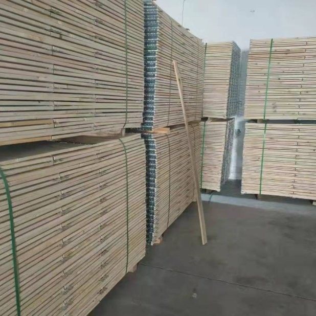 Palette en bois fumigée à quatre côtés Palette en bois européenne Taille 1200 * 800 * 144