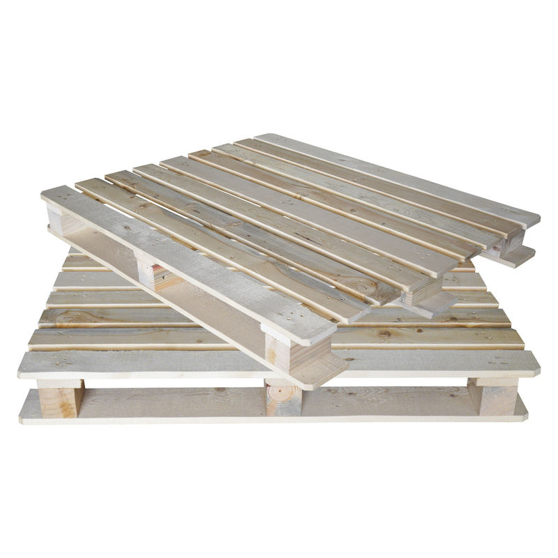 Palette en bois fumigée à quatre côtés Palette en bois européenne Taille 1200 * 800 * 144