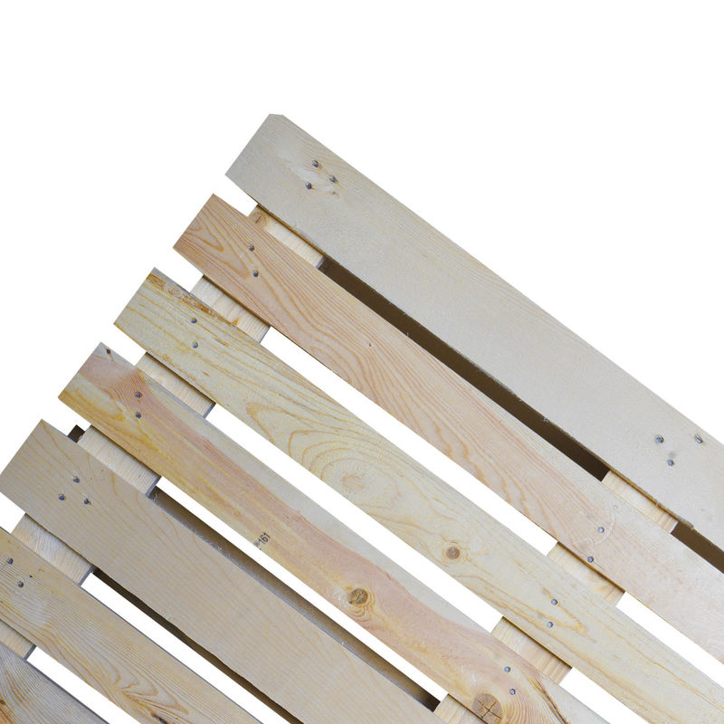 48X40 Palette en bois fumigé à 4 voies type entrée Palette en bois de pin