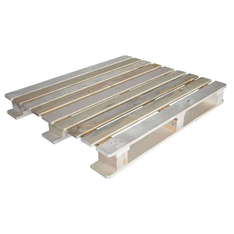48X40 Palette en bois fumigé à 4 voies type entrée Palette en bois de pin