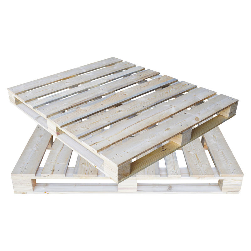 Palette en bois européen à quatre côtés Taille de la fourchette chiffre d'affaires Palettes en bois recyclées