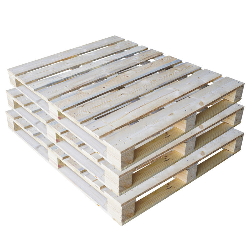 Entreposage à 4 voies Palettes en bois Euro Eco Friendly Palettes fumigées à l'exportation