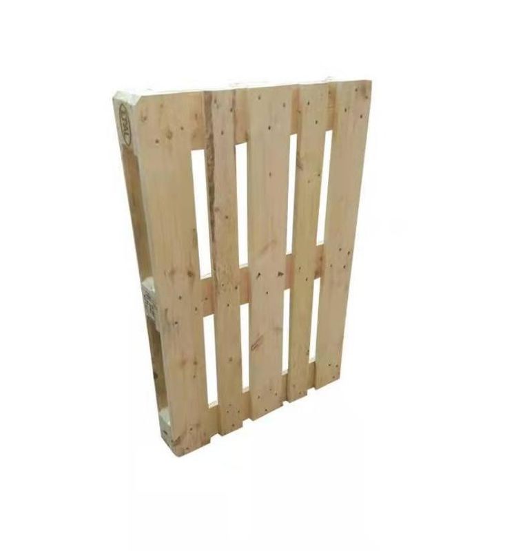 Logistique Entreposage Ispm palettes traitées thermiquement à quatre côtés en fourchette palettes euro en bois