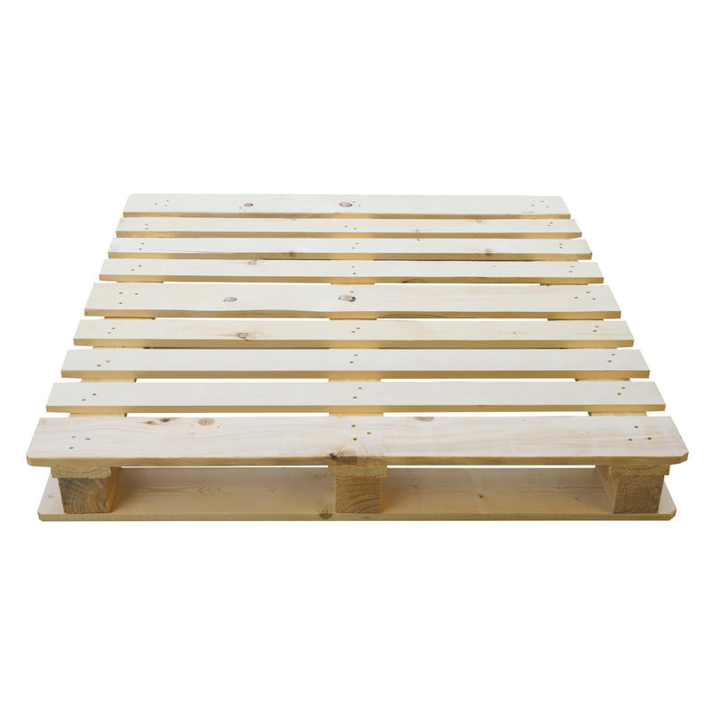 Entreposage en entrepôt 4 voies Bloc de palettes renforcées Pallets de bois durables traités thermiquement