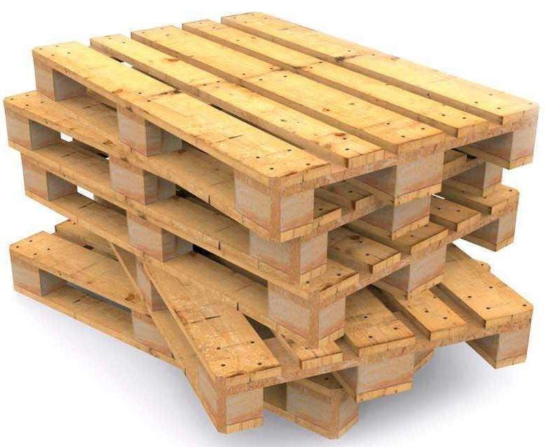 Europe Palettes en bois décoratives en épalé 1200X1000