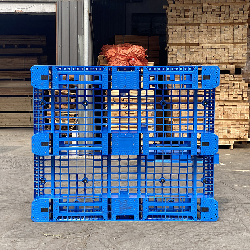 Pallets en plastique industriel hygiénique de qualité alimentaire 100% vierge en PEHD recyclé