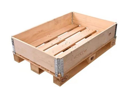 Bon prix Cages à palettes en bois épal Colliers en bois empilés pour palettes en ligne
