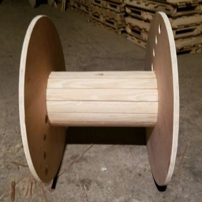 Bon prix Durabilité Tambour de câble en contreplaqué en bois rond en ligne