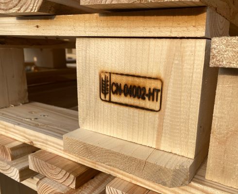 Bon prix Palettes à face unique non fumigation Nouveau bois de pin Palettes standard européennes en ligne