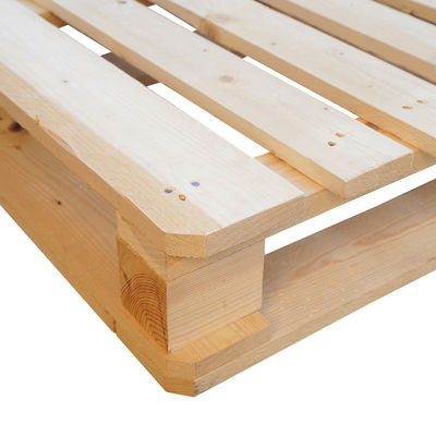Bon prix Durable Pallets en bois d'épal Pallets en bois lourds de 4 voies en ligne