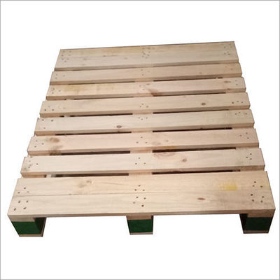 Bon prix Pallets en bois à double face Euro Pallets en bois à quatre voies pour livraison Transport logistique en ligne