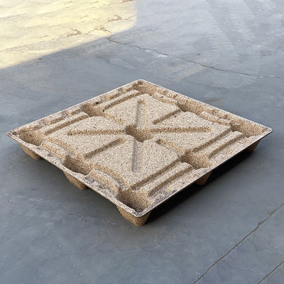 Bon prix Chariot élévateur d'usine, sciure de bois, copeaux de bois compressés, palette moulée industrielle en ligne