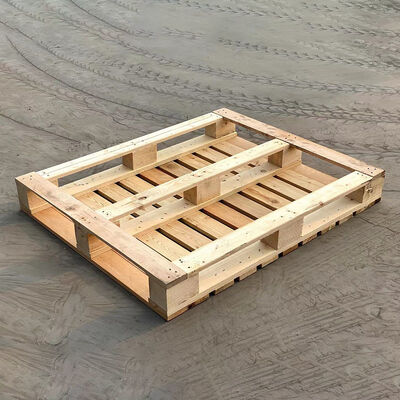 Bon prix Palette en bois EPAL 100x120 Norme Euro Personnalisable Haute Durabilité Durabilité Environnementale pour la Logistique en ligne