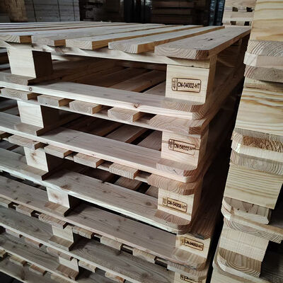 Bon prix Palette en bois à entrée standard à face unique à 4 voies avec taille personnalisée pour le fret industriel en ligne